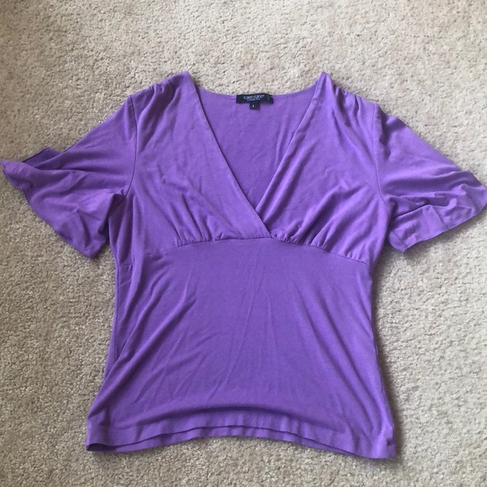 V neck top